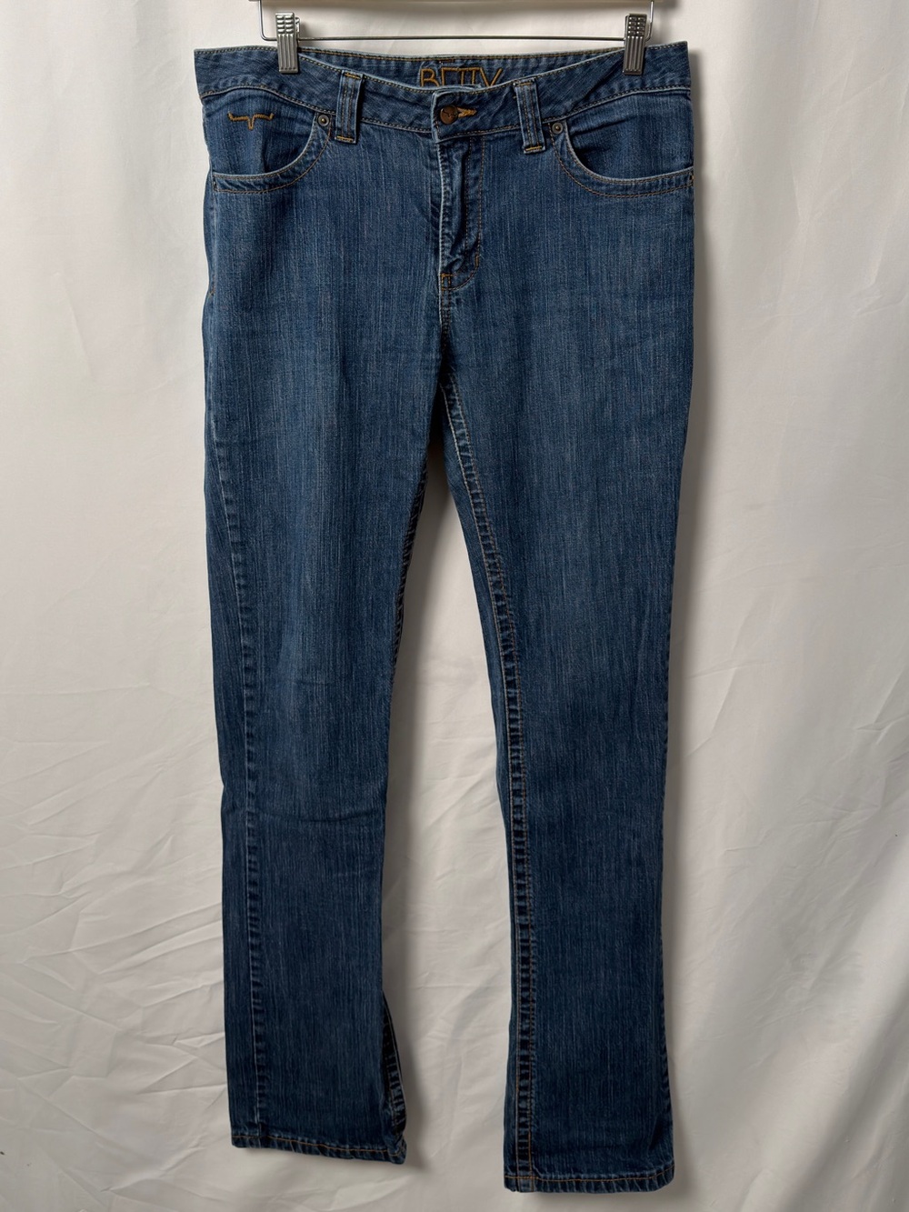 Kimes Ranch Betty Bootcut Jeans Stretch Western Riding Denim 12x36